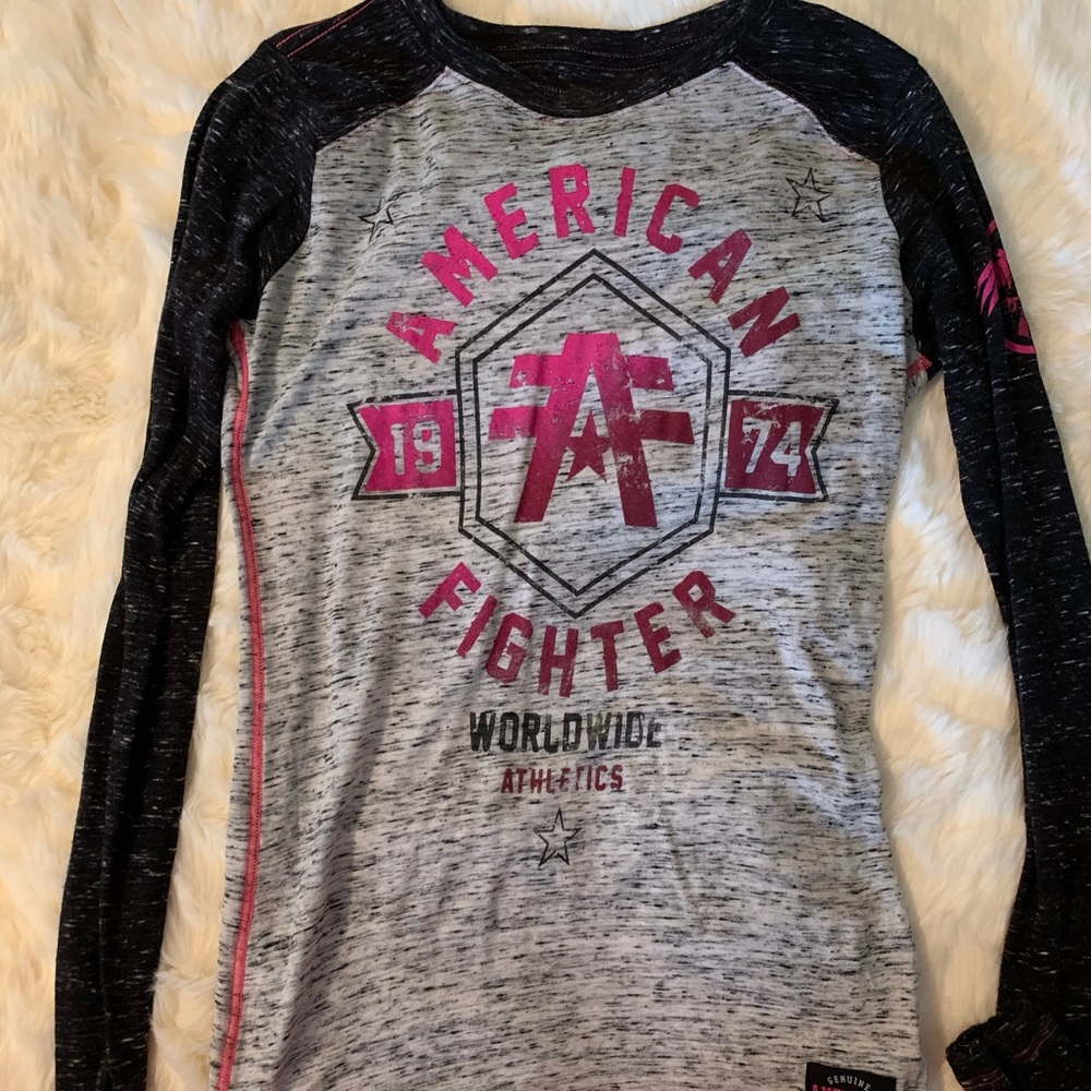 American Eagle graphic long sleeve